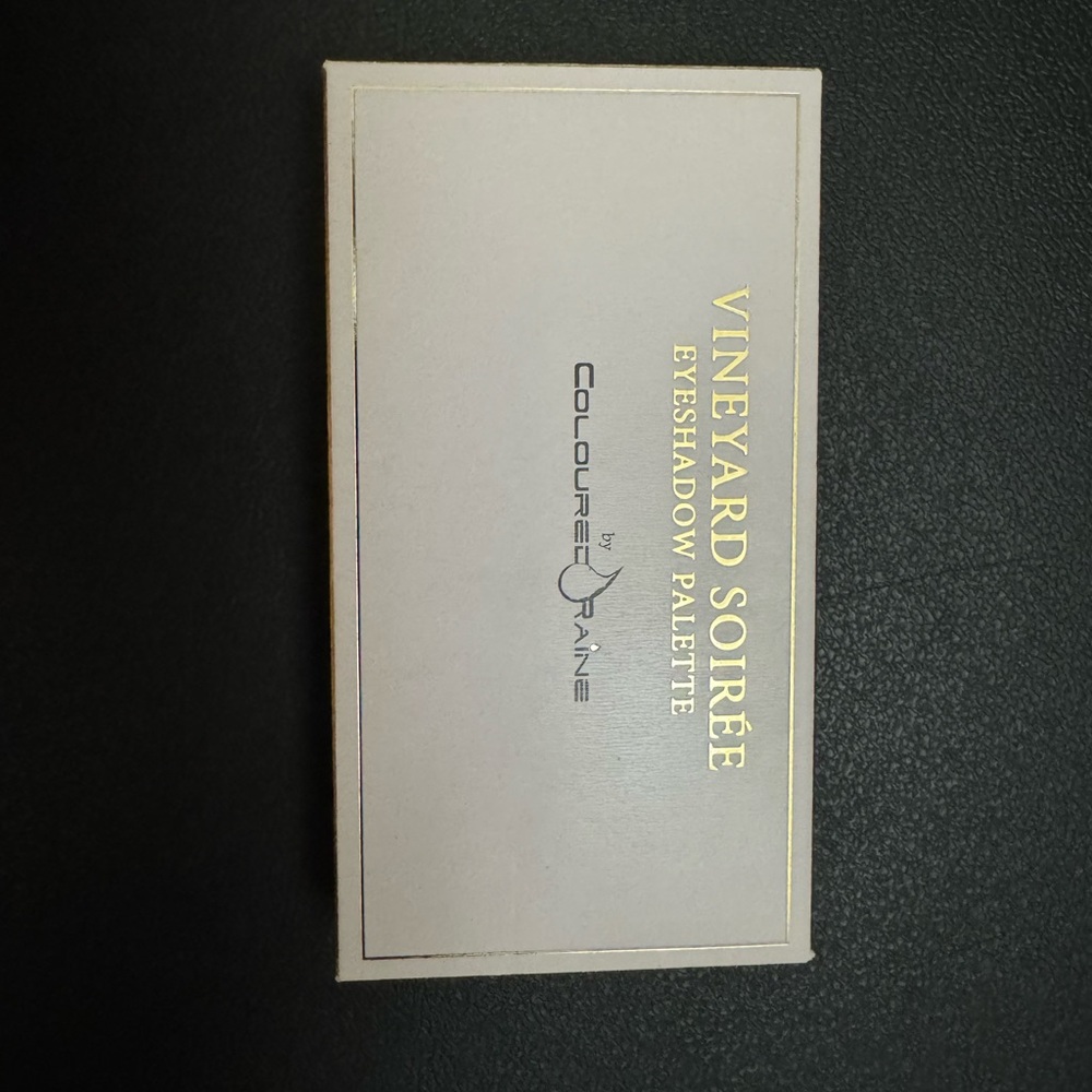 Vineyard Soirée Eyeshadow Palette by Coloured Rain Cosmetics. NIB